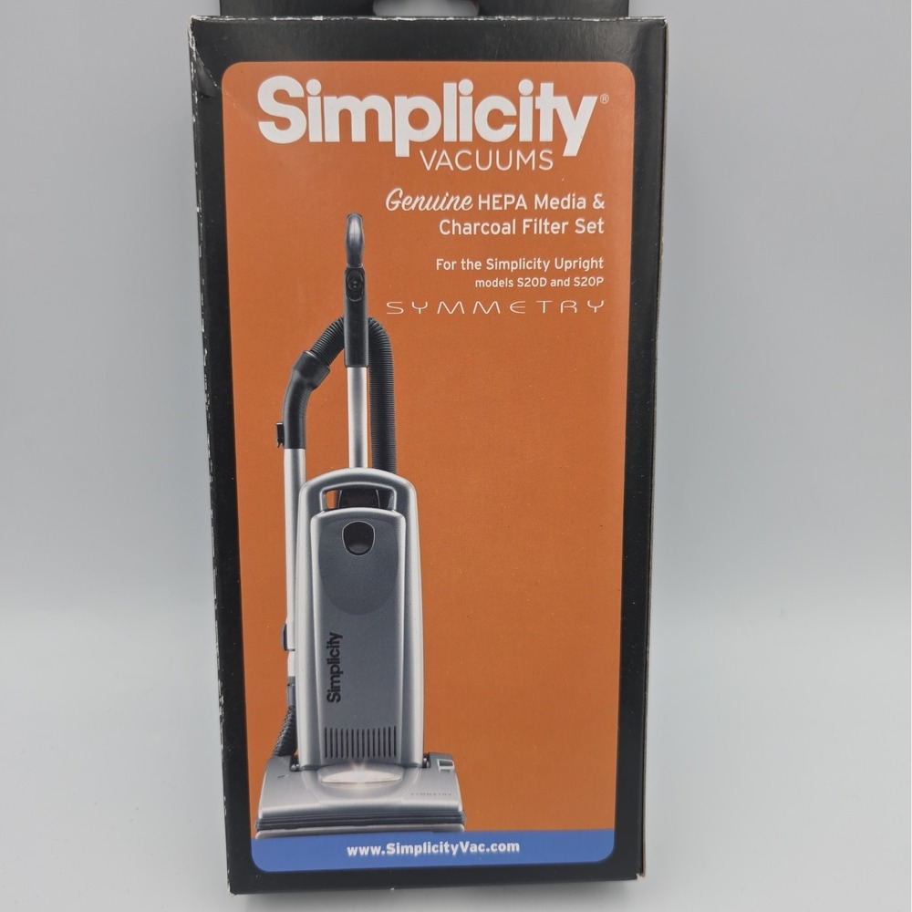 Simplicity Symmetry HEPA Media Type Charcoal Filter Set #SF20DP
